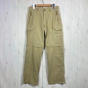【Men's S-Long ベージュ系】 Montbell ( モンベル ) コンバーチブル カーゴ パンツ Convertible Cargo Pants ライトタン ナイロン ウェア ボトムス コンバーチブルパンツ z00054063 ライトタン コンバーチブルパンツ ボ