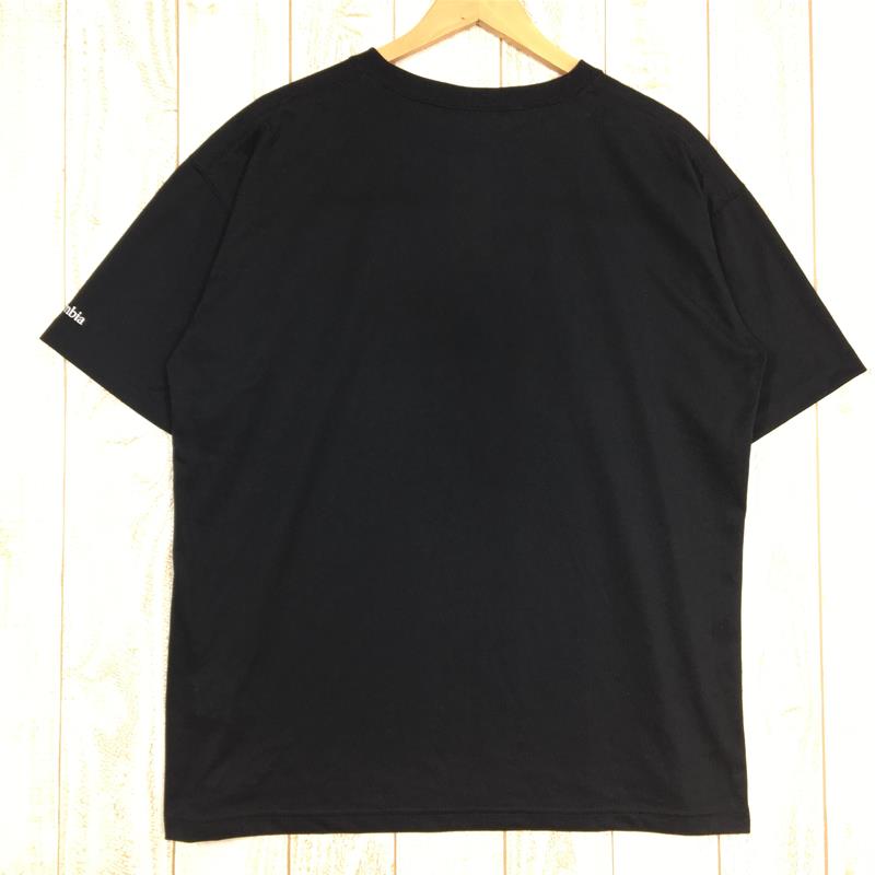 【Men's L ブラック系】 Columbia ( コロンビア ) アリガトサン ショートスリーブ Tシャツ Arigatosan Short Sleeve Tee PM0157 Men's  化繊 ショートスリーブTシャツ クルーネック インナー シャツ トップ