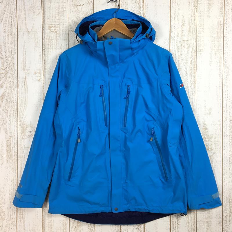 【Women's 12 ブルー系】 Berghaus ( バーグハウス ) ゴアテックス ハードシェル ジャケット Goretex Hardshell Jacket フーディ フード着脱可能 21380 International Women's  ハードシェル アウタ