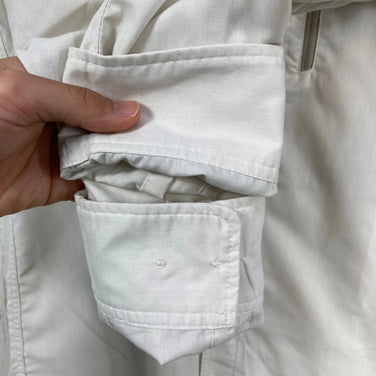 [Men's S Ivory] Montbell Meadow Shirt Light Polyester Wear Top Inner Shirt Long-sleeve shirt Chemical fiber z00057202 Chemical fiber Long-sleeve shirt Inner