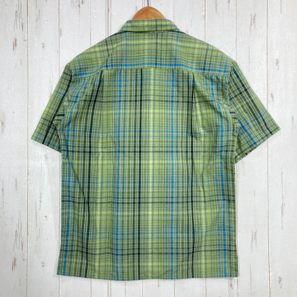 【Men's S グリーン系】 2009 Patagonia ( パタゴニア ) ショートスリーブ パッカーウェア シャツ Short Sleeved Packerwear Shirts CYU 生産終了モデル 入手困難 ウェア トップス インナー シャツ ショート