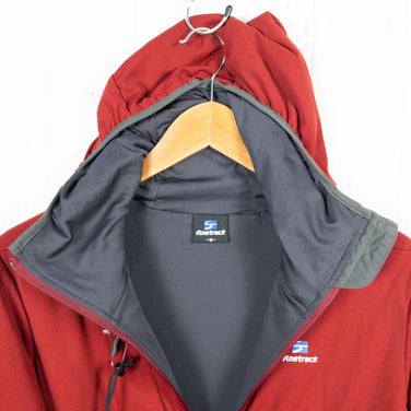 【Men's M レッド系】 Finetrack ( ファイントラック ) ドラウト ポリゴン3 フーディ 化繊ダウン ウェア トップス アウター ジャケット 化繊インサレーション z00052921  化繊インサレーション アウター ジャケット トップス ウェア