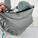 【Women's M グレー系】 Osprey ( オスプレー ) ルミナ 45 Lumina 45 シアンシルバー ウルトラライト エアスピード ナノフライ ナイロン バッグ ストレージ バックパック 容量【30L～54L】 z00061746 シアンシルバー 容量-14