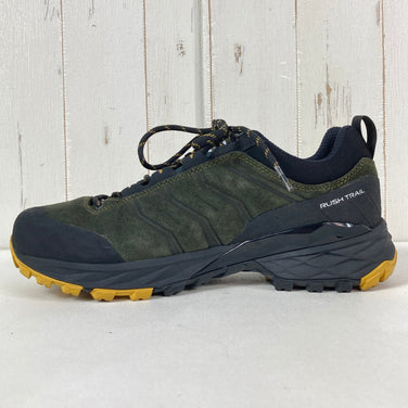 【Men's 26.7cm グリーン系】 Scarpa ( スカルパ ) ラッシュ トレイル ゴアテックス Rush Trail GTX タイムグリーン フットウェア アプローチシューズ z00059649 タイムグリーン アプローチシューズ フットウェア