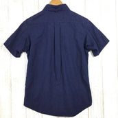 【Men's S ネイビー系】 The North Face ( ザ・ノースフェイス ) × ナナミカ パープルレーベル リネン ポリエステル ハーフスリーブ シャツ Linen Polyester H/S Shirt ショートスリーブ 生産終了モデル 入手困難 N - 【公式】2ndGEAR（セカンドギア）Webショップ【登山用品・アウトドア用品専門 買取販売店】