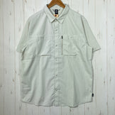 【Men's L ベージュ系】 Mountain Hardwear ( マウンテンハードウェア ) トレイル センダー ショートスリーブ Trail Sender Short Sleeve ポリエステル ウェア トップス インナー シャツ ショートスリーブシャツ 化