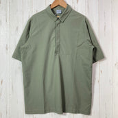 【Men's XS グリーン系】 Houdini ( フーディニ ) コスモシャツ Cosmo Shirt ポリエステル ウェア トップス インナー シャツ ショートスリーブシャツ 化繊 z00054818  化繊 ショートスリーブシャツ インナー シャツ トップス