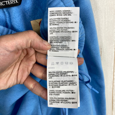 【Women's 6 ブルー系】 Arcteryx ( アークテリクス ) エンブレム フリース ジョガー ウィメンズ Emblem Fleece Jogger Women's Glacial オーガニックコットン テーパード オーガニックコットン ウェア ボトムス