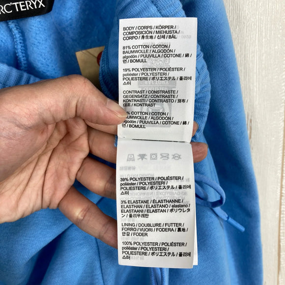 【Women's 6 ブルー系】 Arcteryx ( アークテリクス ) エンブレム フリース ジョガー ウィメンズ Emblem Fleece Jogger Women's Glacial オーガニックコットン テーパード オーガニックコットン ウェア ボトムス