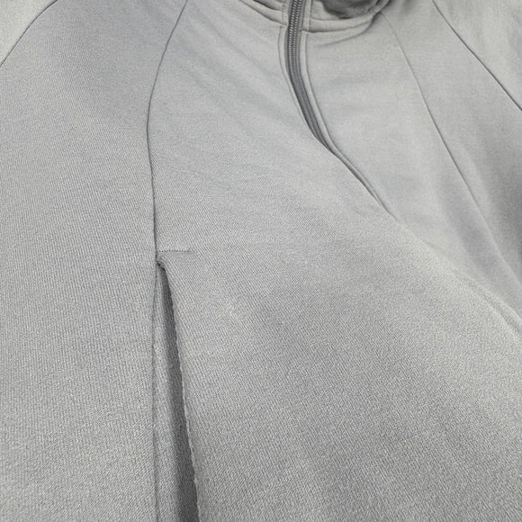 【Men's S グレー系】 Goldwin ( ゴールドウィン ) パワー ストレッチ ジップ フーディー Power Stretch Zip Hoodie POLARTEC Power Stretch Pro ストレッチフリース ポリエステル ウェア トップス