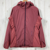 【Women's XS レッド系】 Houdini ( フーディニ ) シーナイン ロフト フーディ C9 Loft Hoodie 化繊ダウン ウェア トップス アウター ジャケット 化繊インサレーション z00060036 化繊インサレーション アウター ジャケット
