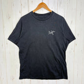 【Men's M ブラック系】 Arcteryx ( アークテリクス ) クラッグ エスエル コットン ショート スリーブ ティー Kragg SL Cotton SS コットン ウェア トップス インナー シャツ ショートスリーブTシャツ クルーネック コットン