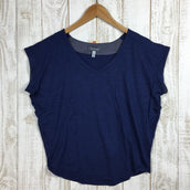 【Women's XS ネイビー系】 Ibex ( アイベックス ) メリノウール カットソー Tシャツ トップス アメリカ製 International Women's ウール ショートスリーブTシャツ クルーネック インナー シャツ トップス ウェア - 【公式】2ndGEAR（セカンドギア）Webショップ【登山用品・アウトドア用品専門 買取販売店】