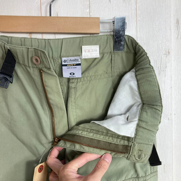 【Women's M グリーン系】 Columbia ( コロンビア ) フィジー アイランド コンバーチブルパンツ ウィメンズ Fiji Island Convertible Pants Women's 2WAY 3/4丈 ナイロンリップストップ ナイロン ウェア ボ