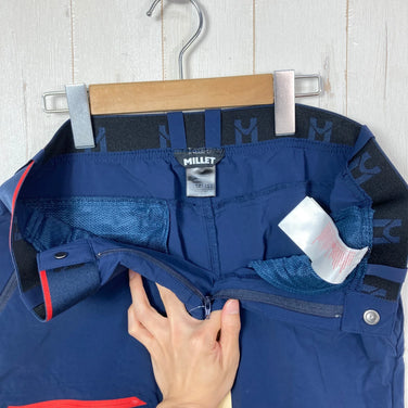 【Men's M ネイビー系】 Millet ( ミレー ) トリロジー ワン コーデュラ パンツ TRILOGY ONE CORDURA PANT ナイロン ウェア ボトムス ロングパンツ ソフトシェル z00058197  ソフトシェル ロングパンツ ボトムス