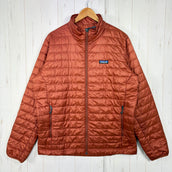 【Men's L オレンジ系】 2024 Patagonia ( パタゴニア ) メンズ ナノ パフ ジャケット Men's Nano Puff Jacket BURR PrimaLoft Gold Insulation Eco / パッカブル ウェア トップス ア