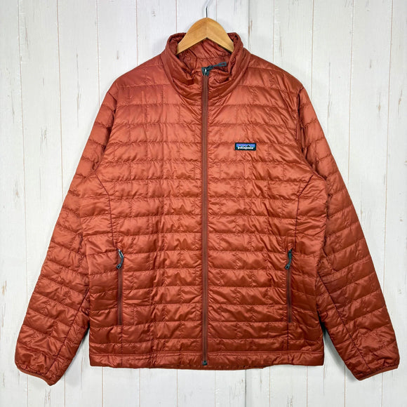 【Men's L オレンジ系】 2024 Patagonia ( パタゴニア ) メンズ ナノ パフ ジャケット Men's Nano Puff Jacket BURR PrimaLoft Gold Insulation Eco / パッカブル ウェア トップス ア