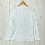 【Women's L ホワイト系】 Under Armour ( アンダーアーマー ) ヒートギア アーマー ティー Heat Gear Armour Tee 冷感 高温環境向け ポリエステル ウェア トップス インナー シャツ ロングスリーブTシャツ クルーネック 化
