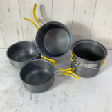 【OneSize グレー系】 Montbell ( モンベル ) アルパインクッカー ディープ 11+13 セット Alpine Cooker Deep 11+13 Set 深底 アルミクッカーセット アルミ クックウェア クッカー コッフェル z00061289