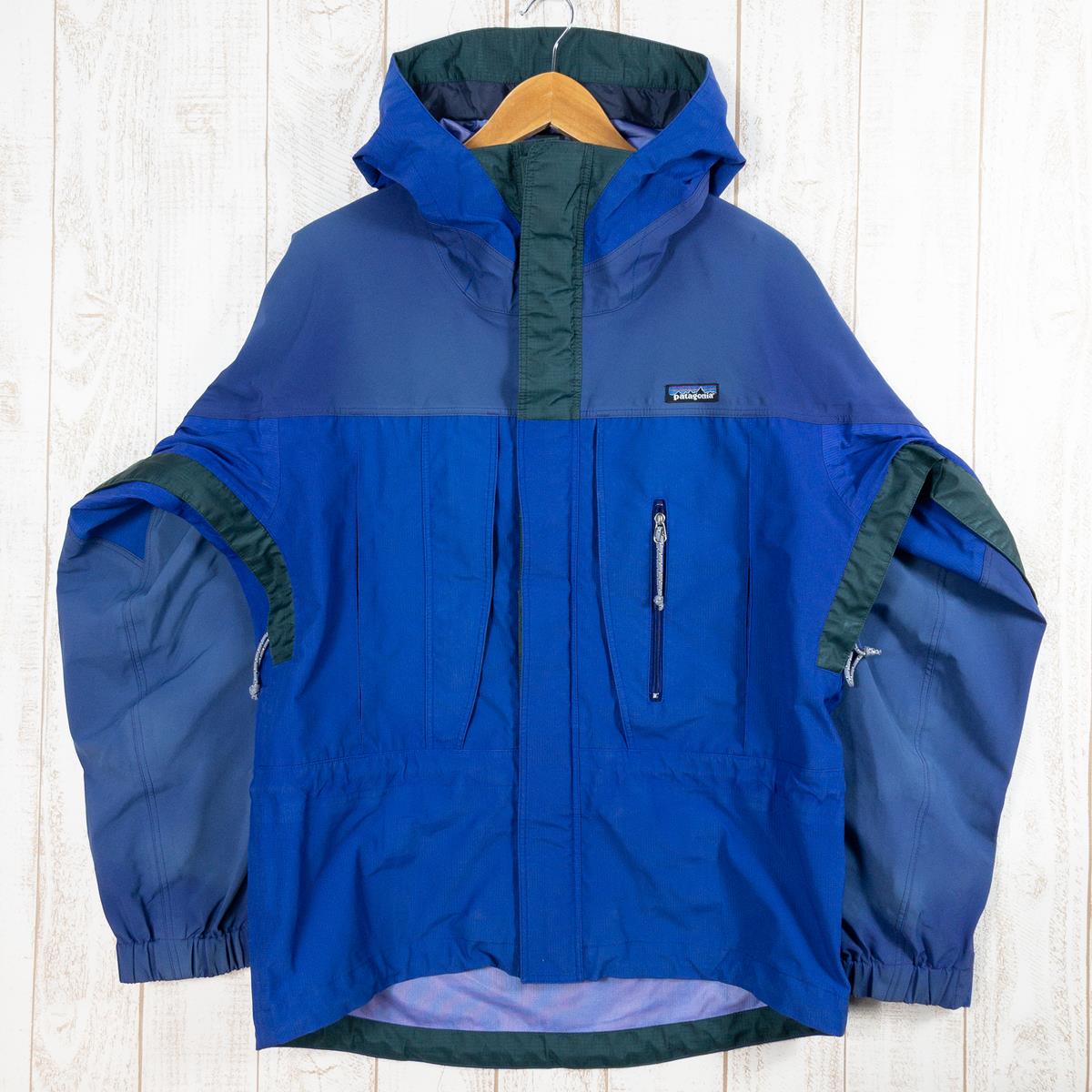 【Men's S ブルー系】 Patagonia ( パタゴニア ) トーレ ジャケット Torre Jacket ハードシェル フーディ コバルト×ハンター 生産終了モデル 入手困難 83323 International Men's Cobalt / Hunt