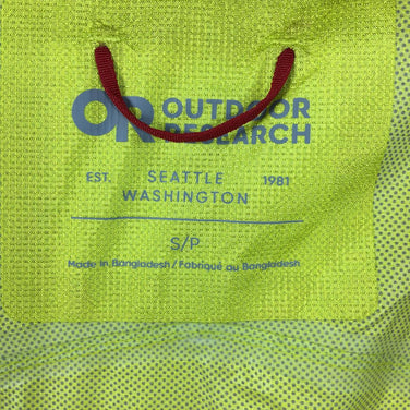 【Men's S イエロー系】 Outdoor Research ( アウトドアリサーチ ) ヘリウム レイン ジャケット Helium Rain Jacket パーテックスシールド防水透湿 レインシェル フーディ 275386/19842910 Internati - 【公式】2ndGEAR（セカンドギア）Webショップ【登山用品・アウトドア用品専門 買取販売店】