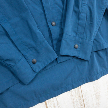 【Unisex L ブルー系】 Yamatomichi ( 山と道 ) バンブー シャツ Bamboo Shirt レーヨン Asian Unisex ウール ロングスリーブシャツ インナー シャツ トップス ウェア - 【公式】2ndGEAR（セカンドギア）Webショップ【登山用品・アウトドア用品専門 買取販売店】