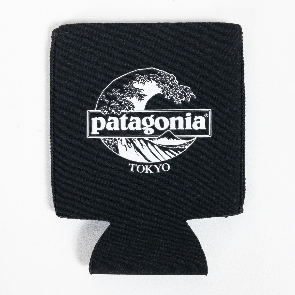 [One Size Black] Patagonia Neoprene Koozies Set of 3 Kyoto Tokyo Provisions Bottle Holder Bag Storage