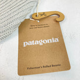 [One Size Gray] 2024 Patagonia Fisherman's Rolled Beanie, Crisp Gray, Polyester, Clothing, Accessories, Headwear, Beanie, z000538