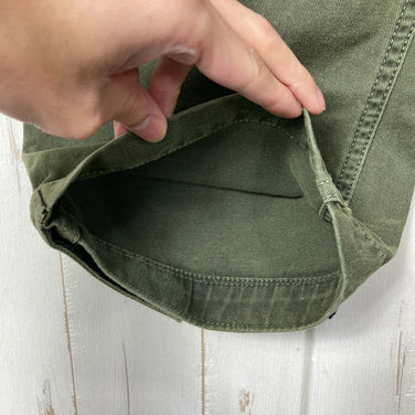 【Men's S グリーン系】 Gramicci ( グラミチ ) クロップド クライミングパンツ Cropped Climbing Pant 生産終了モデル 入手困難 ウェビングベルト ガゼットクロッチ コットン ウェア ボトムス ショーツ ショートパンツ コット