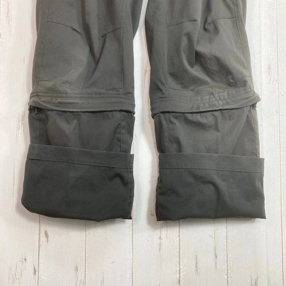【Women's M グレー系】 Mammut ( マムート ) ボンブー ライト 3/4 2イン1 パンツ BOMBOO Light 3/4 2in1 Pants Women 耐久撥水 ストレッチ コンバーチブル トレッキングパンツ ポリエステル ウェア ボトムス