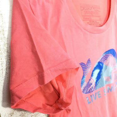 【Women's M ピンク系】 Patagonia ( パタゴニア ) ウィメンズ Live Simply ホエール オーガニックコットン Tシャツ International Women's コットン ショートスリーブTシャツ クルーネック インナー シャツ ト - 【公式】2ndGEAR（セカンドギア）Webショップ【登山用品・アウトドア用品専門 買取販売店】