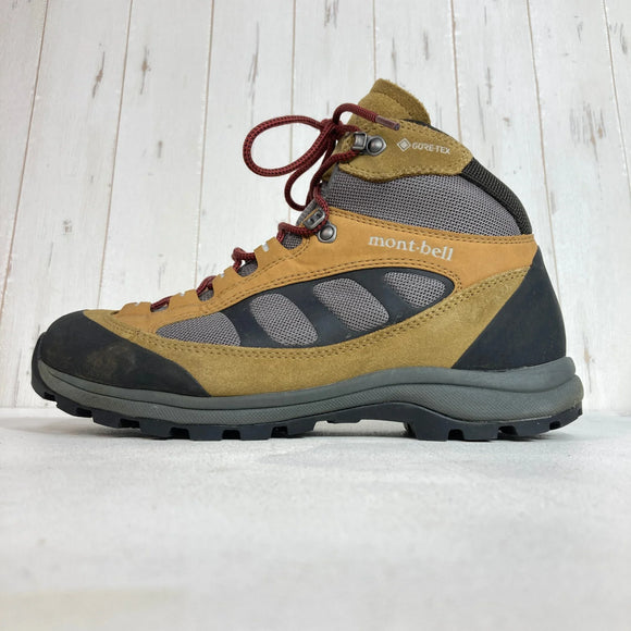 【Men's 25.5cm ベージュ系】 Montbell ( モンベル ) ティトン ブーツ Men's Teton Boots Men's グレイン GRAN GORE-TEX トレールグリッパー スエードレザー フットウェア トレッキングブーツ z00061024 グレ