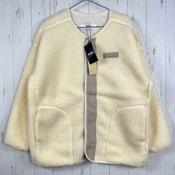 【Women's M ホワイト系】 Wildthings ( ワイルドシングス ) フラッフィー ボア カーディガン Fluffy Boa Cardigan WTL24110IS OFF z00056182 OFF フリース アウター ジャケット トップス ウェア