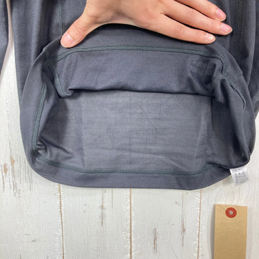 [Men's S Black Series] Finetrack Drylayer Basic Long Sleeve Polyester Wear Top Inner Shirt Long Sleeve T-Shirt Crew Neck Synthetic Fiber z00057558 Synthetic Fiber Long Sleeve T-Shirt