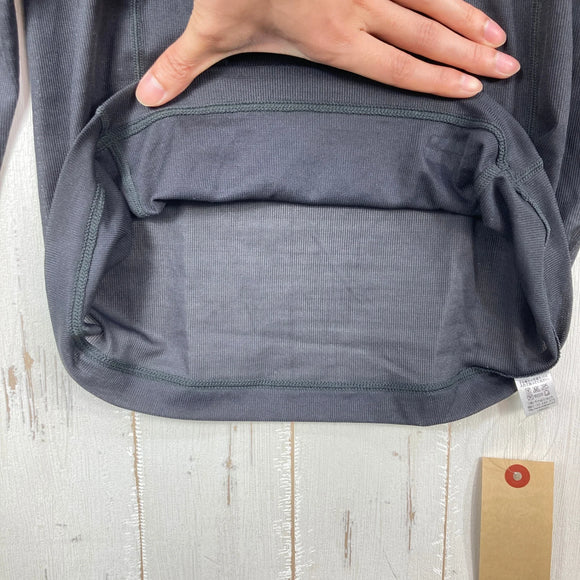 【Men's S ブラック系】 Finetrack ( ファイントラック ) ドライレイヤー ベーシックロングスリーブ ポリエステル ウェア トップス インナー シャツ ロングスリーブTシャツ クルーネック 化繊 z00057558  化繊 ロングスリーブTシャツ