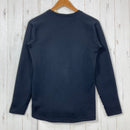 【Men's S ブラック系】 Montbell ( モンベル ) ジオライン EXP.ラウンドネックシャツ ポリエステル ウェア トップス インナー シャツ ロングスリーブTシャツ クルーネック 化繊 z00060213  化繊 ロングスリーブTシャツ クルーネッ-2
