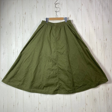 【Women's L グリーン系】 Chums ( チャムス ) ディトゥディ ロングスカート DAY to DAY Long Skirt ポリエステル ウェア ボトムス スカート z00053169  スカート ボトムス ウェア