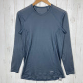 【Men's M グレー系】 Finetrack ( ファイントラック ) ドライレイヤーウォームロングスリーブ ポリエステル ウェア トップス インナー シャツ ロングスリーブTシャツ クルーネック 化繊 z00054670  化繊 ロングスリーブTシャツ クル