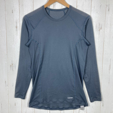 【Men's M グレー系】 Finetrack ( ファイントラック ) ドライレイヤーウォームロングスリーブ ポリエステル ウェア トップス インナー シャツ ロングスリーブTシャツ クルーネック 化繊 z00054670  化繊 ロングスリーブTシャツ クル