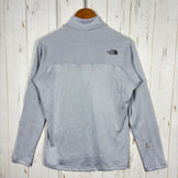 The North Face Women's Small Gray Long Sleeve FlashDry Zip Up (L/S) Polyester Top/Inner Shirt, Synthetic Fiber (z000556)