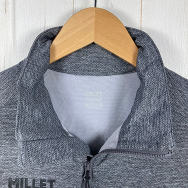 【Unisex XXS グレー系】 Millet ( ミレー ) アルファ ライト スウェット ベスト ALPHA LIGHT SWEAT VEST CHARCOAL HEATHER ポリエステル ウェア トップス ベスト フリース z00055096 CHARCOAL