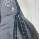 男士黑色C3Fit支撑长款紧身裤，尼龙材质，z00054291