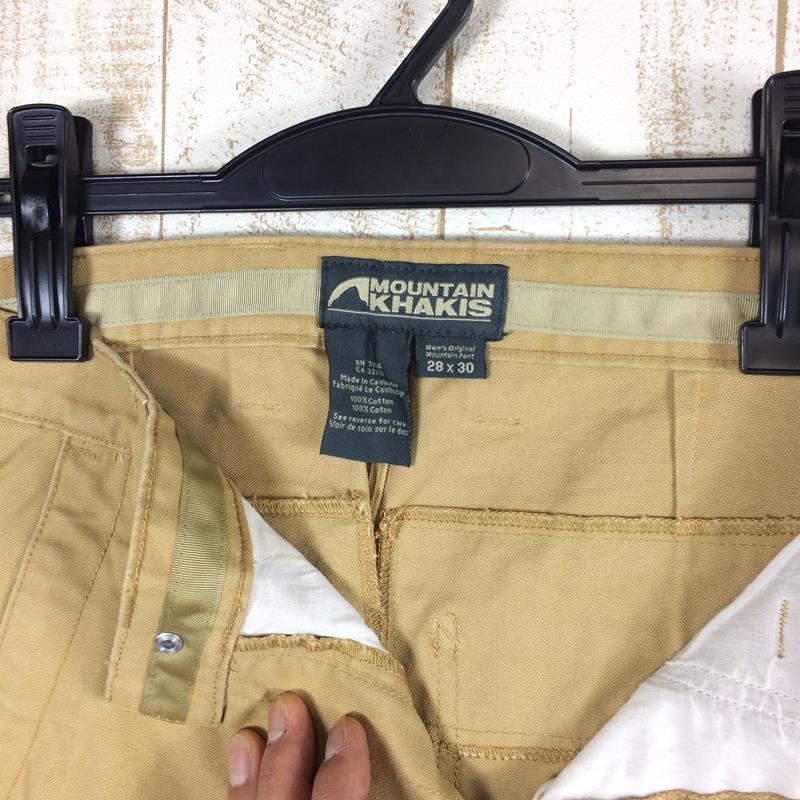 [Men's 28-30 Brown] Mountain Khaki Original Mountain Pant Discontinued Model Men's Yellowstone Synthetic Long Pants Bottoms Wear