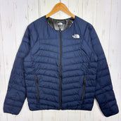 【Men's M ネイビー系】 The North Face ( ザ・ノースフェイス ) サンダー ラウンドネック ジャケット Thunder Roundneck Jacket ダウン ウェア トップス アウター ジャケット ダウンインサレーション z0005667