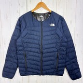 【Men's M ネイビー系】 The North Face ( ザ・ノースフェイス ) サンダー ラウンドネック ジャケット Thunder Roundneck Jacket ダウン ウェア トップス アウター ジャケット ダウンインサレーション z0005667