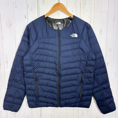 【Men's M ネイビー系】 The North Face ( ザ・ノースフェイス ) サンダー ラウンドネック ジャケット Thunder Roundneck Jacket ダウン ウェア トップス アウター ジャケット ダウンインサレーション z0005667