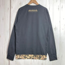 【Men's S ブラック系】 Mountain Martial Arts | Mma ( マウンテンマーシャルアーツ ) MMA パネル ロンスグリーブ ポケットティー MMA Panel Long Sleeve Pocket Tee ポリエステル ウェア トップ-2