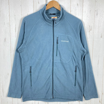 【Men's L ブルー系】 Montbell ( モンベル ) シャミース ジャケット Shamis Jacket ポリエステル ウェア トップス アウター ジャケット フリース z00053868  フリース アウター ジャケット トップス ウェア