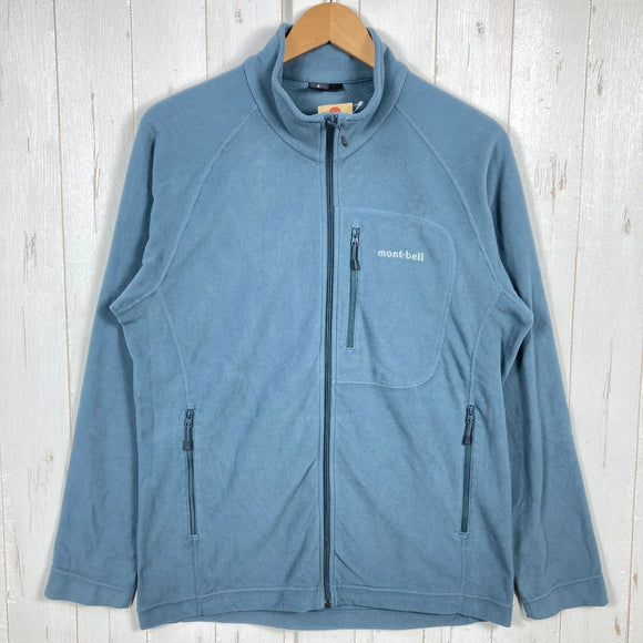 【Men's L ブルー系】 Montbell ( モンベル ) シャミース ジャケット Shamis Jacket ポリエステル ウェア トップス アウター ジャケット フリース z00053868  フリース アウター ジャケット トップス ウェア