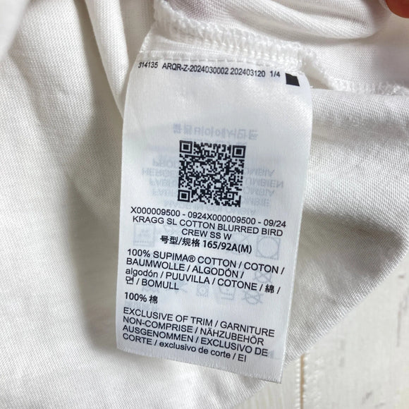 【Women's M ホワイト系】 Arcteryx ( アークテリクス ) クラッグ SL コットン ブラード バード ショート スリーブ Kragg SL Cotton Blurred Bird Crew SS コットン ウェア トップス インナー シャツ ショート